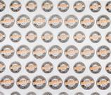 Papel parafinado 33x38 pct com 500 folhas estampa preta Papel parafinado 33x38 pct com 500 folhas estampa preta