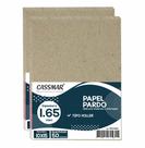 Papel Pardo Tipo Holler para Cartonagem 1,65mm 10x15cm 50un