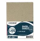 Papel Pardo Tipo Holler para Cartonagem A5 1,65mm 148x210mm 10un