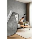Papel Parede Madeira Ripada 3D Lavável - 10m Moderno