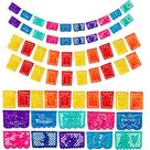 Papel Picado, decorações de festa mexicanas, filme Encanto, 15m