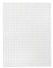 Papel quadriculado School Smart 1/2 cm Rule 23x30cm branco 500 folhas