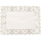 Papel rendado doilies 30x40cm c/20 unidades - branco