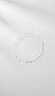 Papel Rendado Redondo 11cm Branco - 50 Unidades