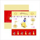 Papel Scrap Festa Disney Branca De Neve 1 CenÁRio E Bandeirolas Sdfd76 - Toke E Crie