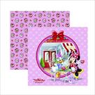 Papel Scrap Festa Disney Hora Do ChÁ Com A Minnie 1 Guirlanda Sdfd123 - Toke E Crie