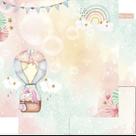 Papel Scrapbook Dupla Face ColecÃO AlgodÃO Doce Sd-1157 30,5x30,5cm Litoarte