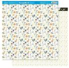 Papel Scrapbook Dupla Face Estrelas e Astronautas Sd-1193 30,5x30,5cm Litoarte