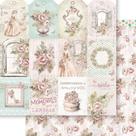 Papel Scrapbook Dupla Face Tags Vintage Sd-1297 30,5x30,5cm Litoarte