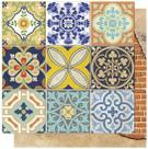 Papel Scrapbook Sd-564 Dupla Face Azulejos E Tijolos 30,5x30,5cm Litoarte