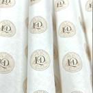 Papel Seda Personalizado 25x60 - 100 Folhas fundo branco Papel Seda Personalizado 25x60 - 100 Folhas fundo branco