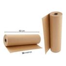 Papel Semi Kraft Pardo Rolo 60gx30CM