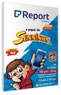 Papel senninha@ a4 180g branco pct.c/50 folhas report