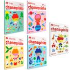 Papel Sulfite 500 folhas Kit 5 Cores Uso Escolar Desenho Pintura Dobradura Colagem Artes Ensino Fundamental Médio Chamex