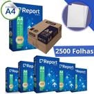 Papel Sulfite A4 75g Premium Report Caixa Com 2500 Folhas