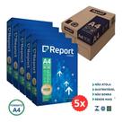 Papel Sulfite A4 75g Premium Report Suzano 2.500 Folhas