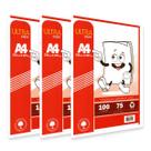 Papel sulfite A4 branco 75g Ultra Paper com 300 folhas