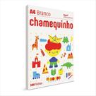 Papel sulfite A4 Chamequinho branco 75g com 100 folhas