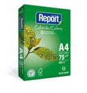 Papel Sulfite A4 Verde Pacote com 500 Folhas Report
