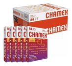 Papel Sulfite Chamex A4 75g Caixa 5 Pacote Total 2500 Folhas