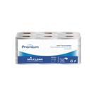 Papel Toalha Bobina 6X200 Metros Tbp6200 28 Grama Caixa Com 6 Rolos Milclean Papel Toalha Bobina 6X200 Metros Tbp6200 28 Grama Caixa Com 6 Rolos Milclean