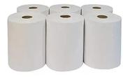 Papel Toalha Bobina Branco Luxo(20cm.x200 M) 6 ROLOS NC PÁPEIS