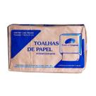 Papel Toalha CASA DA LIMPEZA Interfolhado Branco 2 Dobras 21x22,5cm Fardo 1000fl
