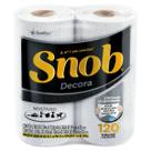 Papel Toalha Decorado Folha Dupla Snob 2 rolos