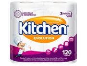Papel Toalha Folha Tripla Kitchen Evolution 2 Unidades