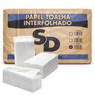 Papel Toalha Interfolha 100% Celulose 20 X 21 SD