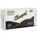 Papel Toalha Interfolhado EXTRA LUXO Classpel com 1.000 unidades
