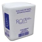Papel Toalha Interfolhas Branco - Rosa Max Papel Toalha Interfolhas Branco - Rosa Max
