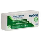 Papel Toalha Interfolhas Slim 20x20cm 1000 Folhas - Nobre