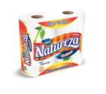 Papel Toalha Natureza Folha Dupla Fardo C/ 32 Rolos Com 2 Rolos Cada Pacote