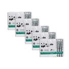 Papel Toalha Panda Interfolha 2 Dobras 19x20cm Kit 5
