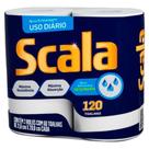 Papel Toalha Scala 2 Rolos 120 Folhas