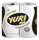 Papel Toalha Yuri Fit 2 Rolos 100 Folhas Dupla Absorção e Resistência Custo-Benefício