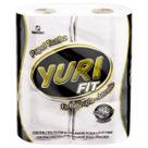 Papel Toalha Yuri Fit Folha Dupla-Aerado 2 rolos com 50 Folhas cada