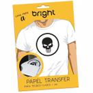 Papel Transfer A4 Para Tecidos Claros Bright - 10 Folhas Papel Transfer A4 Para Tecidos Claros Bright - 10 Folhas