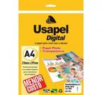 PAPEL TRANSPARENCIA A4 USAPEL- 50 folhas PAPEL TRANSPARENCIA A4 USAPEL- 50 folhas