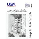 Papel Vegetal A4 60G 210X297MM - Pacote com 10 Folhas Papel Vegetal A4 60G 210X297MM - Pacote com 10 Folhas