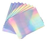 Papel Vinil Holografico A Prova Dgua Jato De Tinta A4 20fls