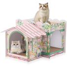 Papelão multinível Cat House Lineshading 45x27x30 cm Papelão multinível Cat House Lineshading 45x27x30 cm