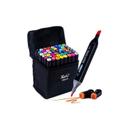 Papelaria Masterprint Marcador Permanente ( Touch ) Ponta Dupla 48 Cores Mp-622