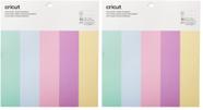 Papeles Adhesivos de Cartulina para Cricut Smart Paper, 10 Hojas de 30,5 cm x 30,5 cm