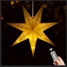 Paper Star Lantern Grasscape 60 LEDs 8 modos 60 cm para ambientes internos