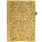 Paperblanks Gold Inlay Capa Dura Midi Pautado