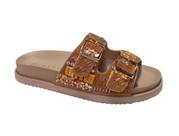Papete / Chinelo Ramarim Fivela com Pedras Ref. 2447237 - Camel Caqui