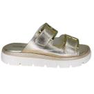 Papete Feminina Comfortflex Plataforma Dourada - 2446402