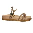 Papete Feminina Nude Strass Brilho Papete Feminina Nude Strass Brilho